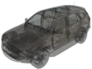 Ford Everest (2016) 3D Model preview