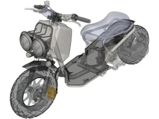 Honda Ruckus (2023) 3D Model preview