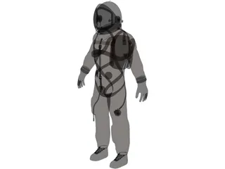 Astronaut 3D Model preview