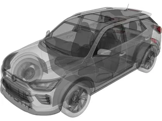 SsangYong Korando (2020) 3D Model preview