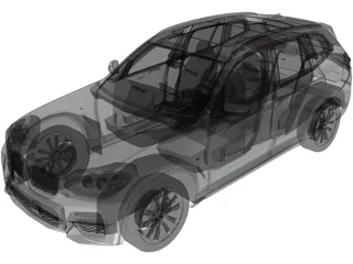 BMW X3 M40i (2020) 3D Model preview