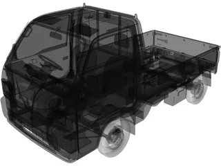 Honda Acty 3D Model preview