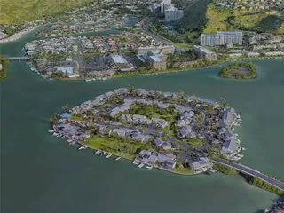 Koko Head, HI, USA (2022) 3D Model preview