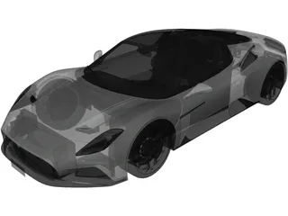 Maserati MC20 (2022) 3D Model preview