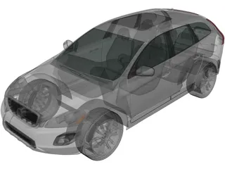 Volvo XC60 (2009) 3D Model preview
