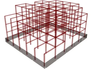 Construction Site 3D Model preview