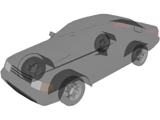 Ford Tempo (1988) 3D Model preview
