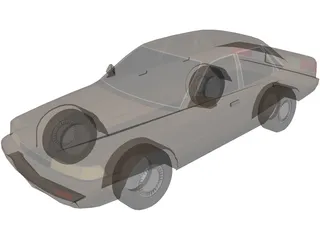 Toyota Camry (1991) 3D Model preview