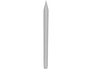 Pencil 3D Model preview