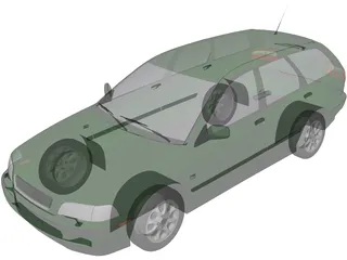 Volvo V40 (2000) 3D Model preview