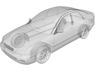 Volvo S40 (2000) 3D Model preview
