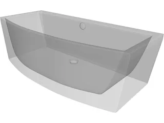 Bathtub 3D Model preview