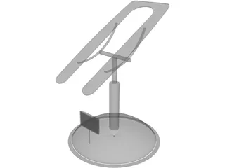 Hydraulic Stand 3D Model preview