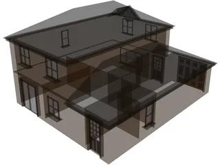 House 3D Model preview