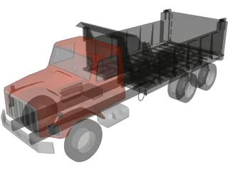 Dump Truck (1978) 3D Model preview