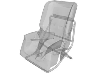 Seat Infant 3D Model preview