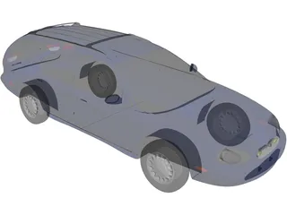 Mercury Sable Wagon (1996) 3D Model preview