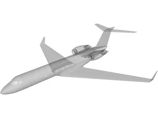 Gulfstream 3D Model preview