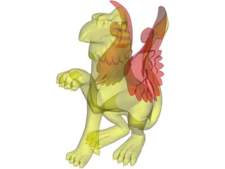 Griffin 3D Model preview