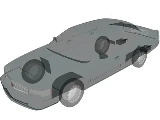 Cadillac DeVille (1994) 3D Model preview