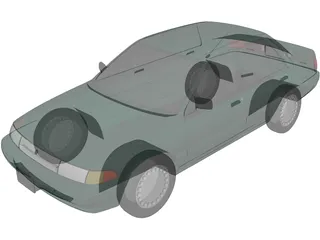 Mercury Tracer (1994) 3D Model preview