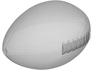 Football 3D Model preview