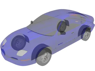 Pontiac Sunfire (1997) 3D Model preview