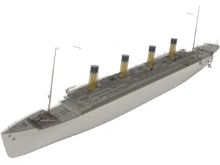 Titanic 3D Model preview