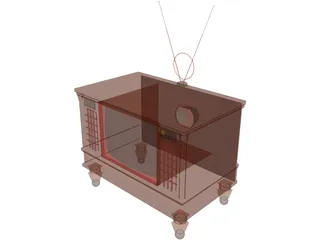 Television 3D Model preview