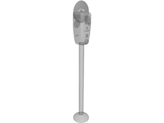 Parking Meter 3D Model preview