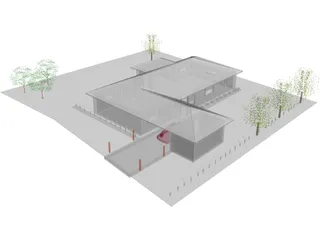House 3D Model preview