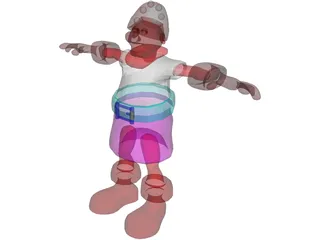 Knight 3D Model preview