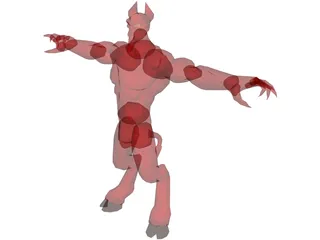 Devil 3D Model preview