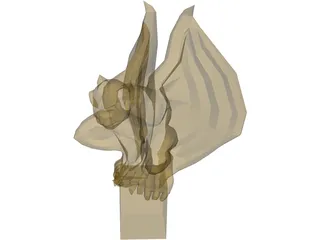 Gargoyle 3D Model preview