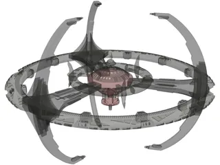 Star Trek DS9 3D Model preview