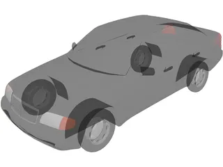 Mercedes-Benz 280 C (1994) 3D Model preview