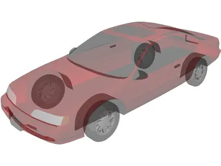 Ford Thunderbird (1992) 3D Model preview
