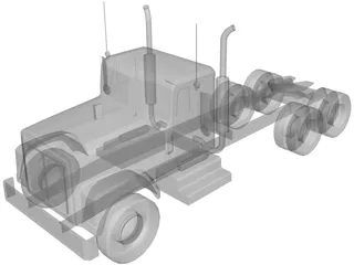 Truck 3D Model preview