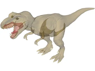 Tyrannosaurus Rex 3D Model preview
