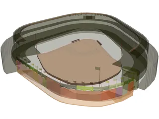 Stadium 3D Model preview
