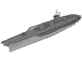 CVN-68 Nimitz 3D Model preview
