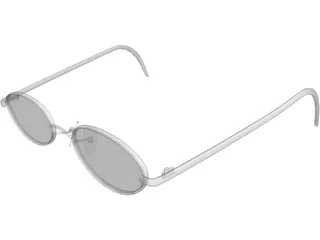 Glasses 3D Model preview