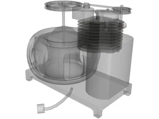 Generator 3D Model preview