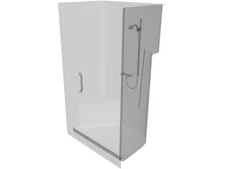 Shower 3D Model preview