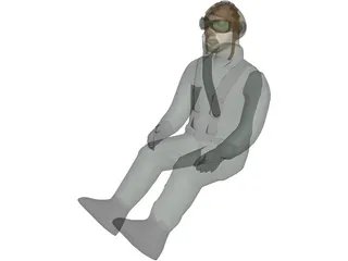 IIWW Pilot 3D Model preview