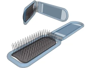 Hairbrush 3D Model preview