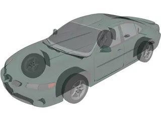 Pontiac Grand Prix GT (2000) 3D Model preview