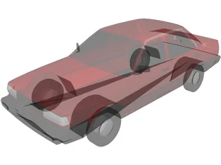 Nissan Sentra (1989) 3D Model preview