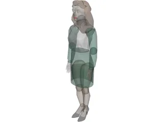 Woman 3D Model preview