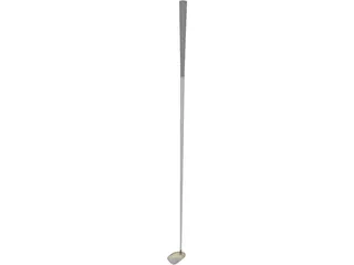 Golf Club Driver 3D Model preview
